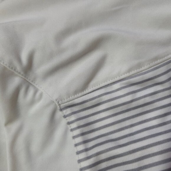 Nike Dri-Fit Polo Shirt Mens Dri Fit Pinehurst Golf Course Striped READ - Picture 8 of 8